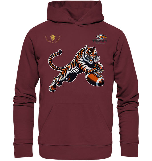 OSC TIGERS - Springender Tiger - Organic Hoodie