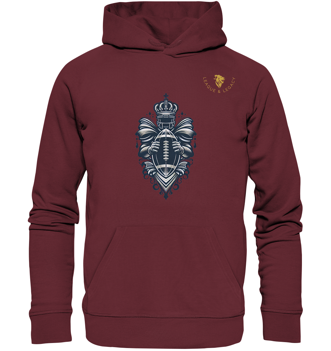 Royal Football - Organic Hoodie