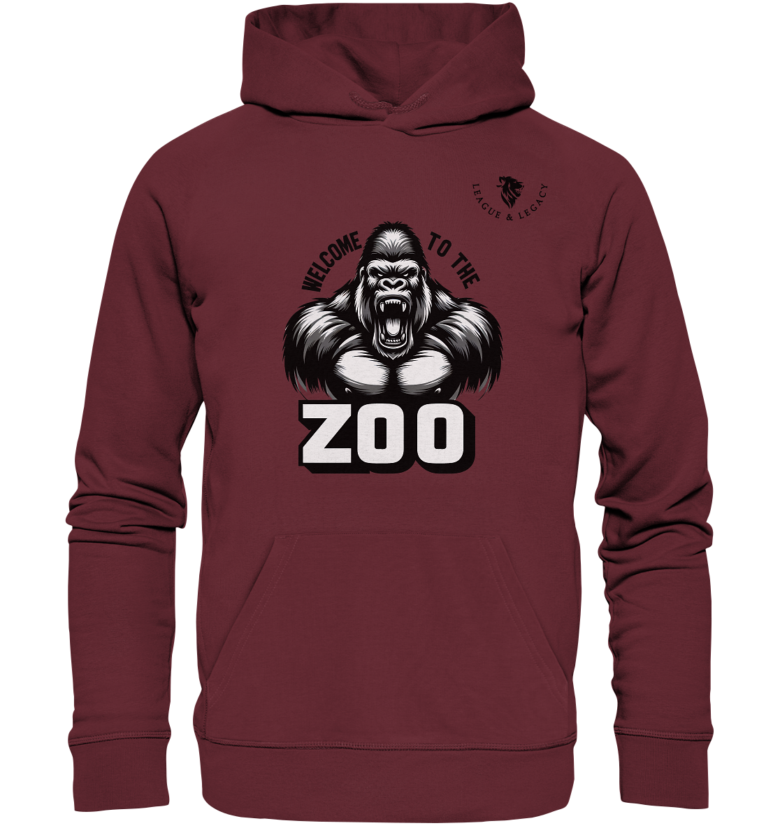 PHILLIP MOST - Welcome to the Zoo - Organic Hoodie