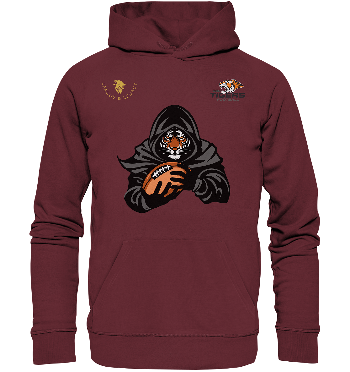 OSC TIGERS - Mystischer Tiger - Organic Hoodie