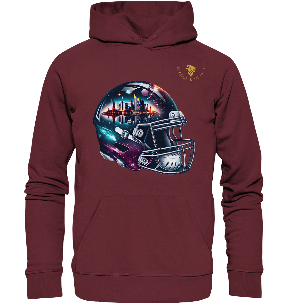 Frankfurt Football Helm - Organic Hoodie