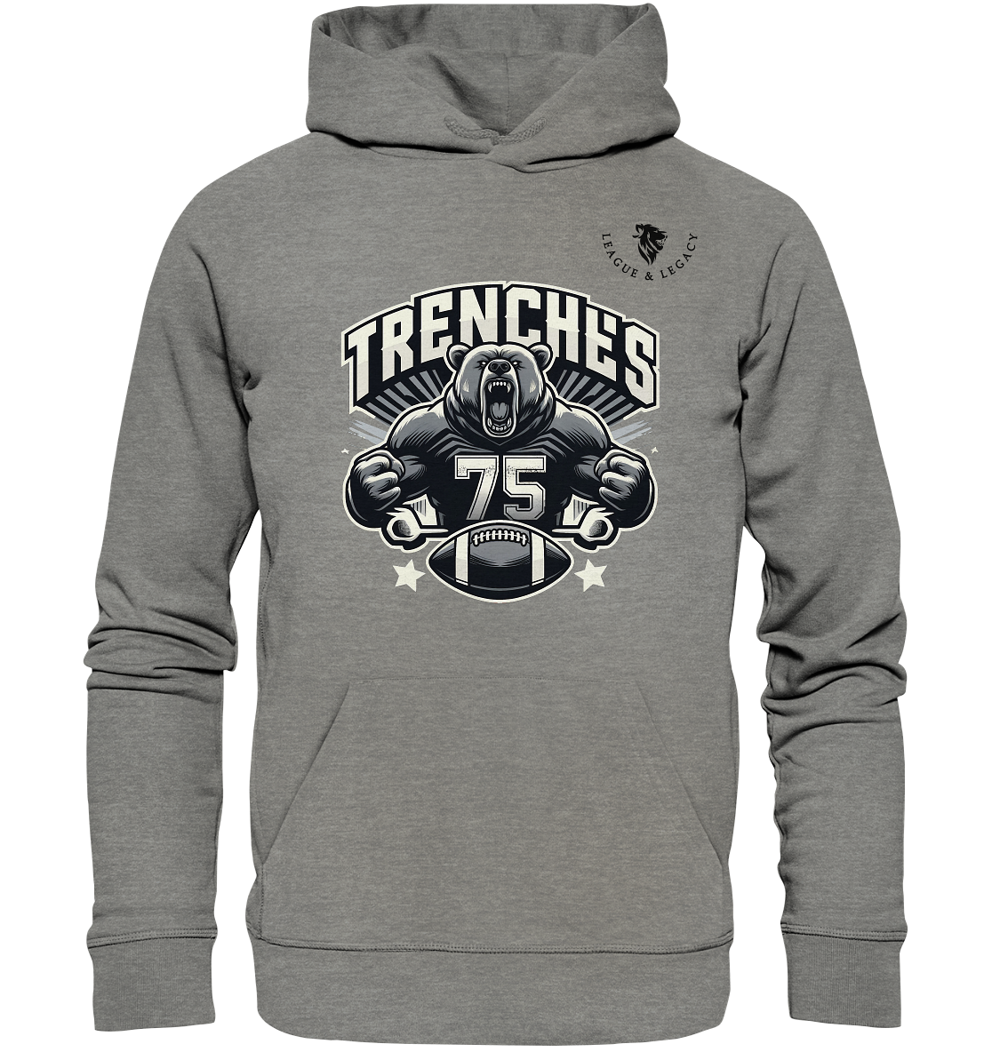 PHILLIP MOST - Trenches Grizzly - Organic Hoodie