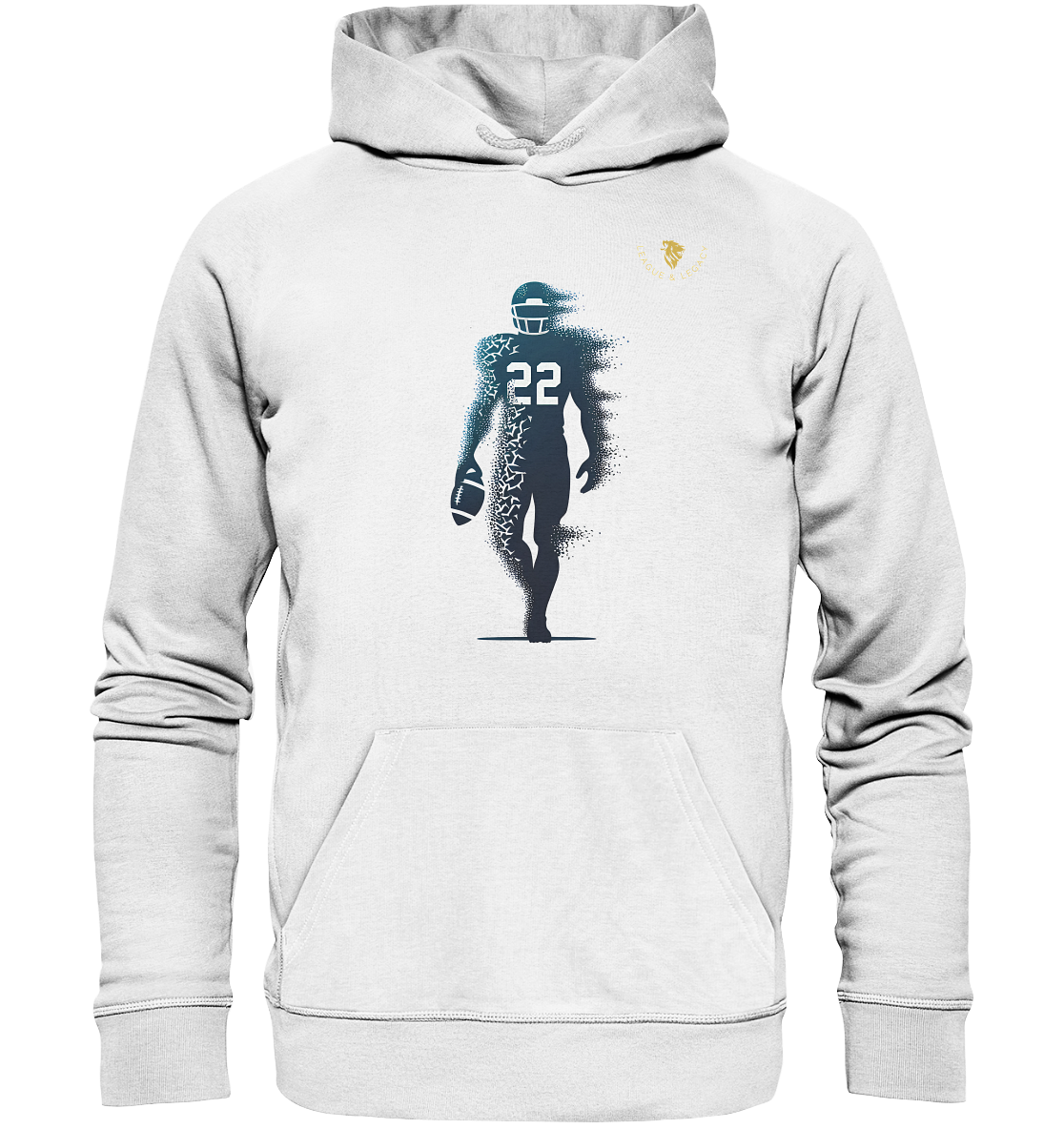 Auflösender Spieler Hoodie - Organic Hoodie