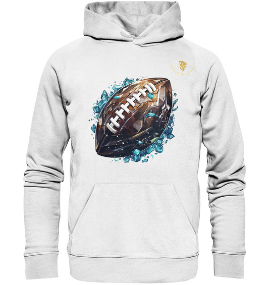 Glas-Football Hoodie - Organic Hoodie