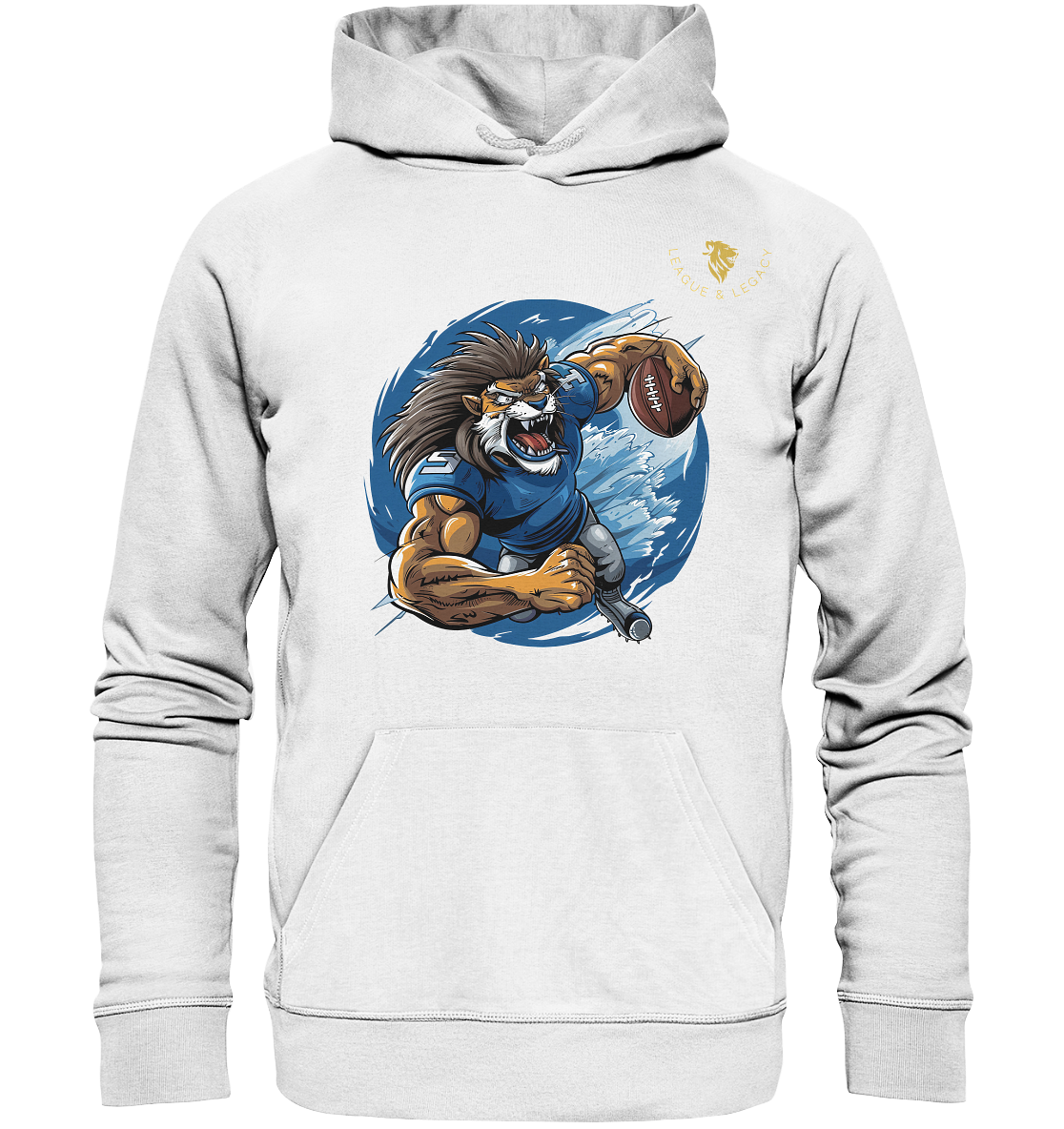 Comic Löwe Hoodie - Organic Hoodie