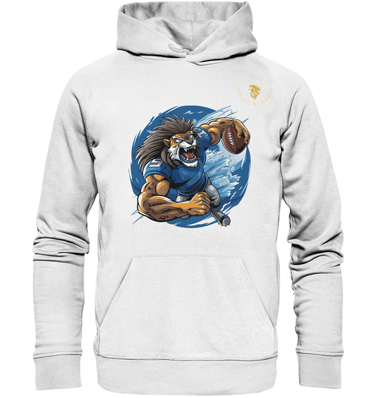 Comic Lion Hoodie - Organic Hoodie