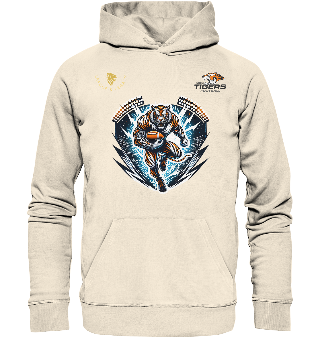 OSC TIGERS - Tiger im Stadion - Organic Hoodie