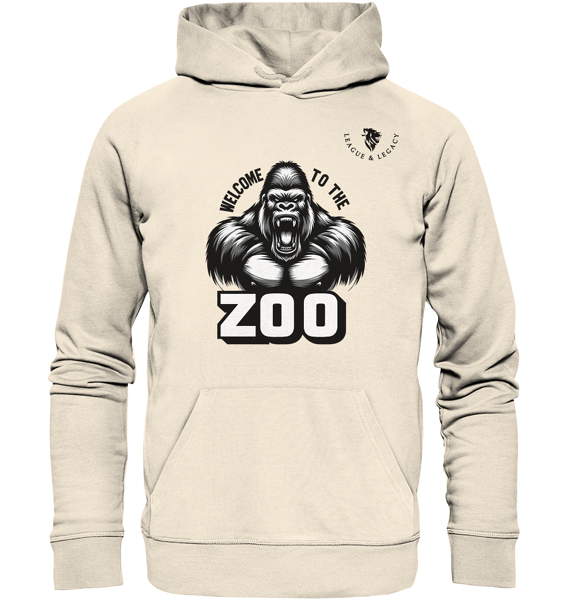 PHILLIP MOST - Welcome to the Zoo - Organic Hoodie