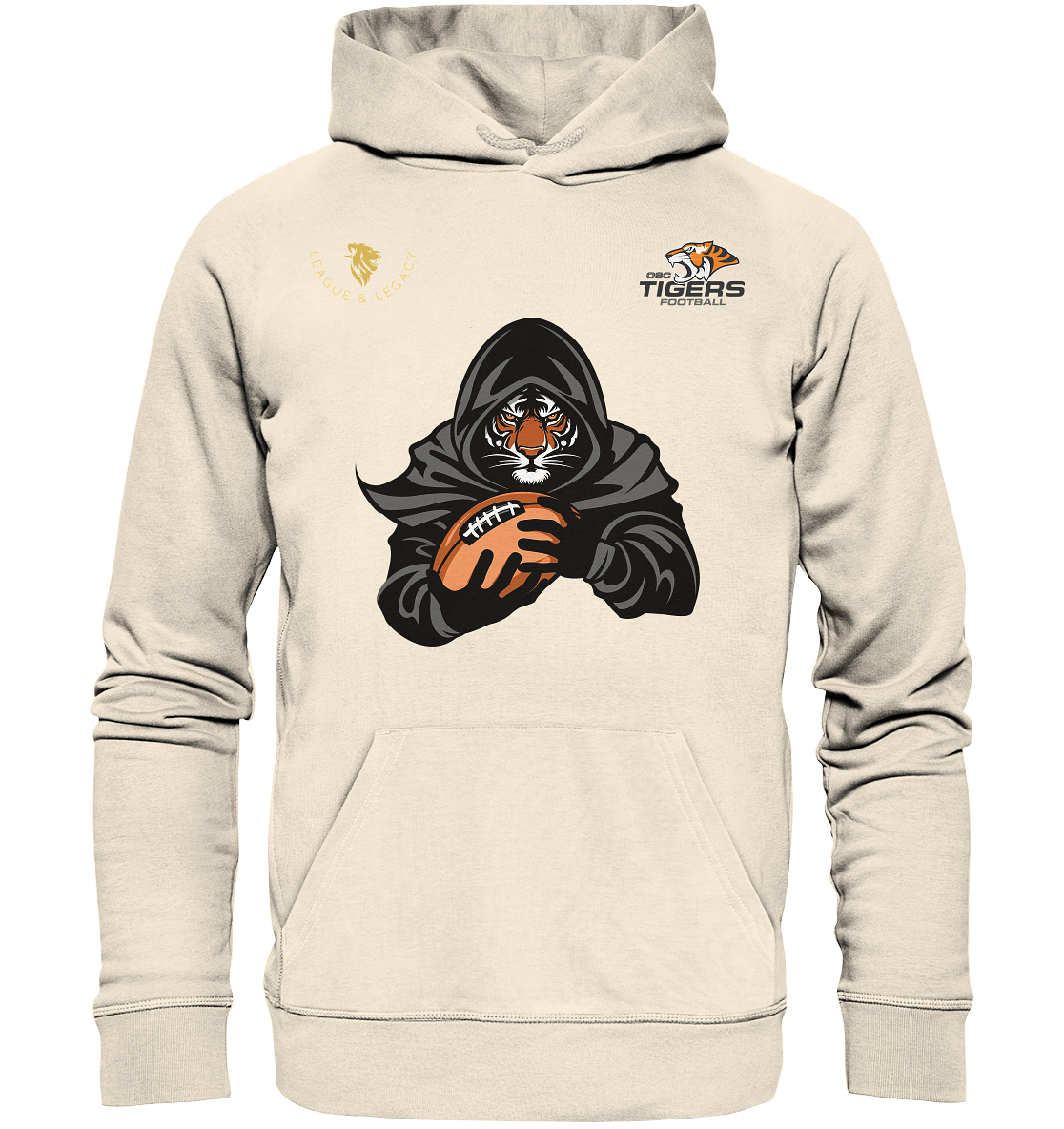 OSC TIGERS - Mystischer Tiger - Organic Hoodie