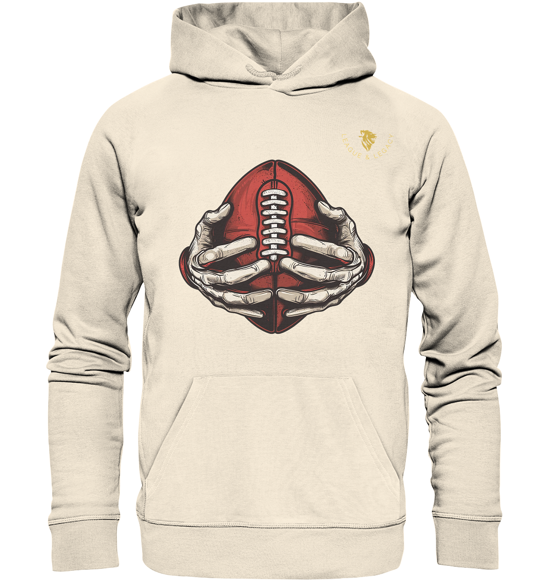 Streetstyle Football Hoodie - Organic Hoodie