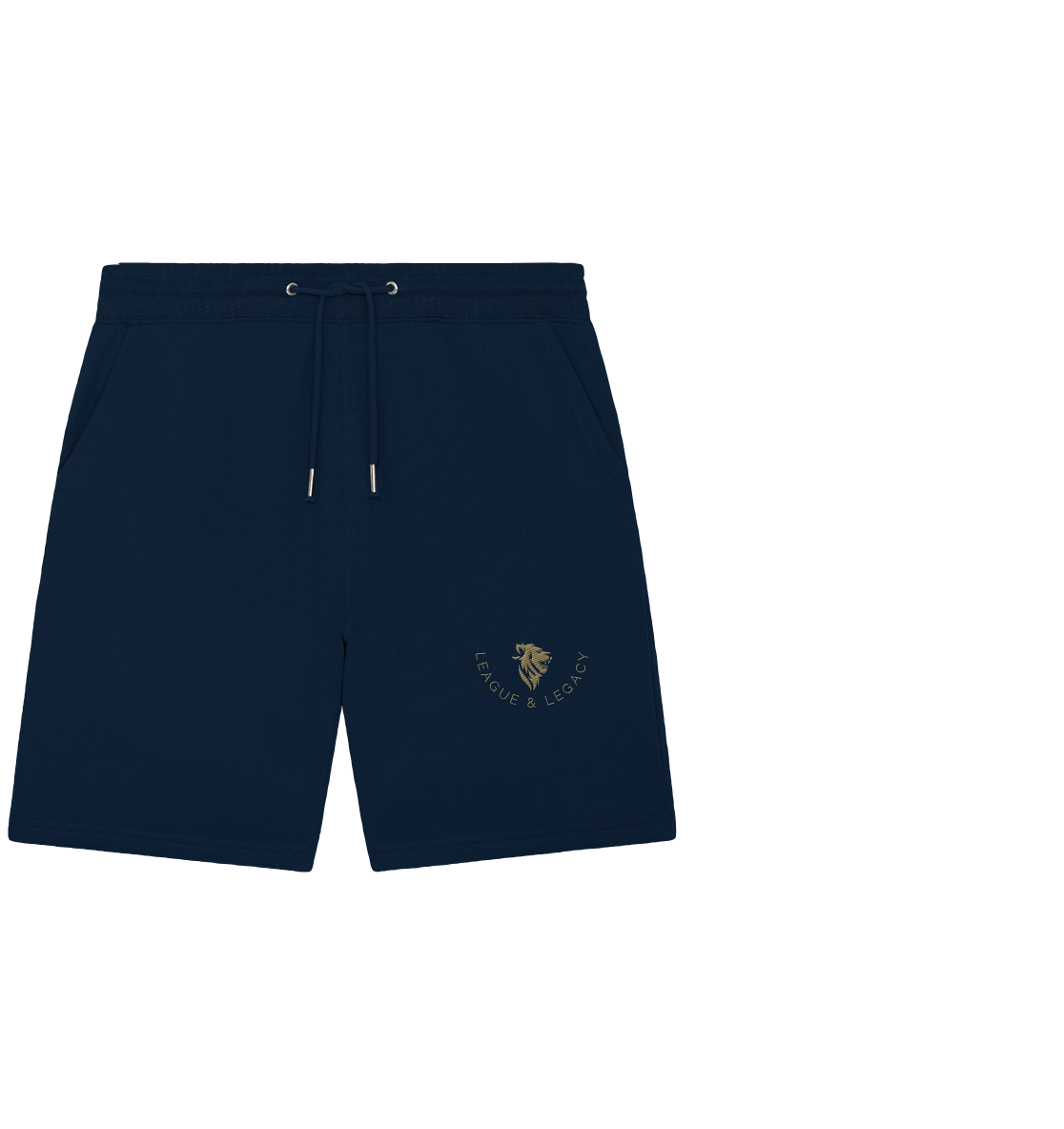 Logo Embroidery - Organic Jogger Shorts Basic