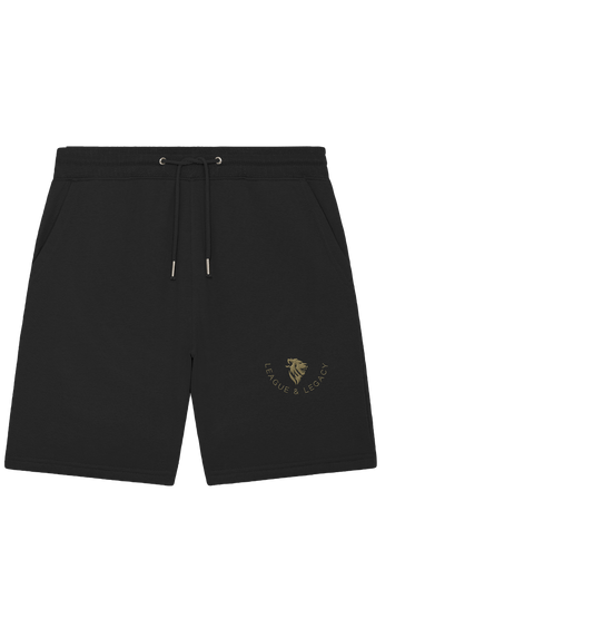 Logo Embroidery - Organic Jogger Shorts Basic