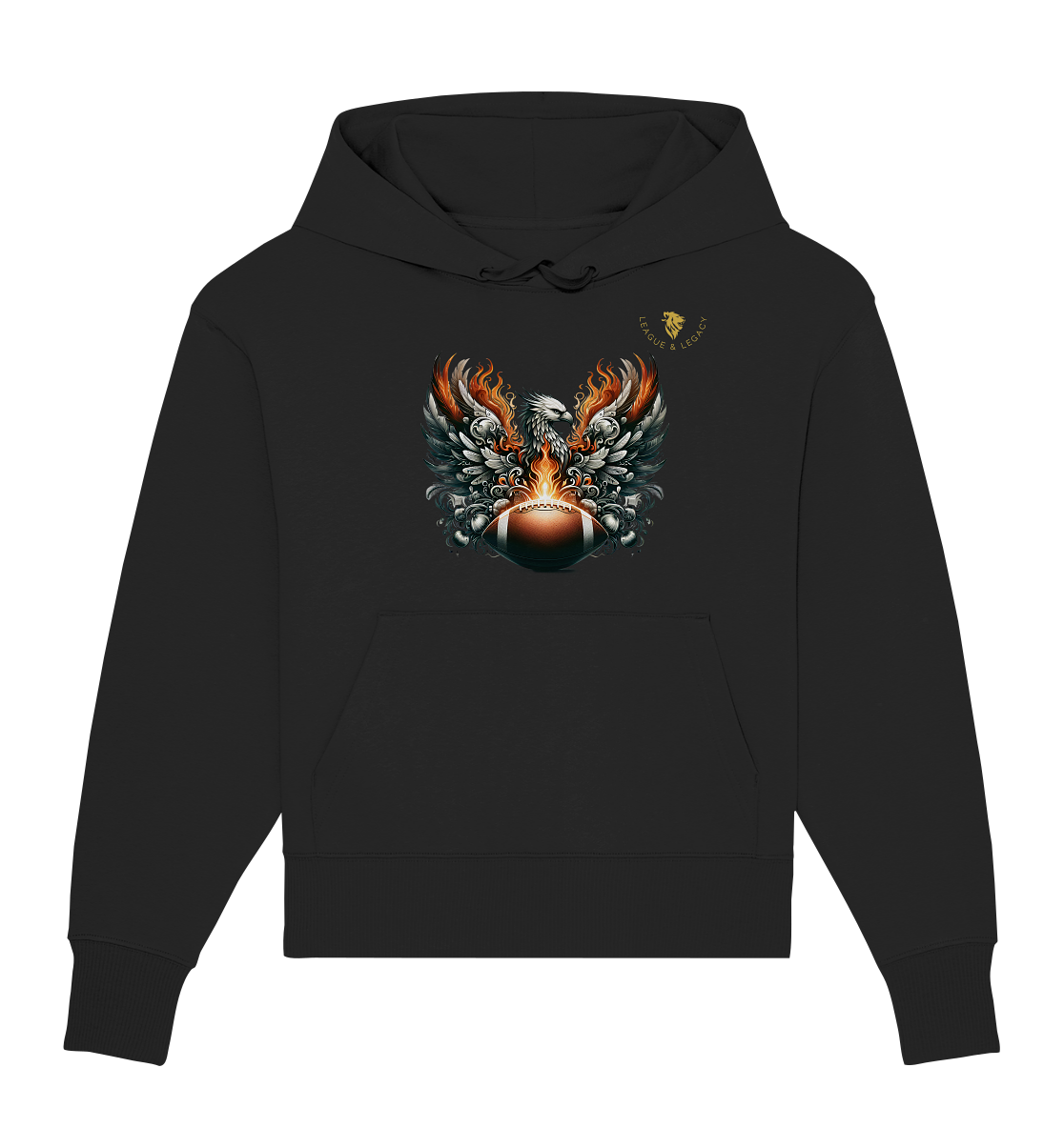 Phoenix Football - Organic Oversize Hoodie