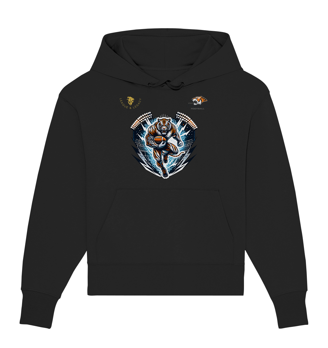 OSC TIGERS - Tiger im Stadion - Organic Oversize Hoodie