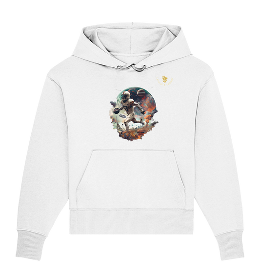 Football Player World Oversize Hoodie - Organic Oversize Hoodie