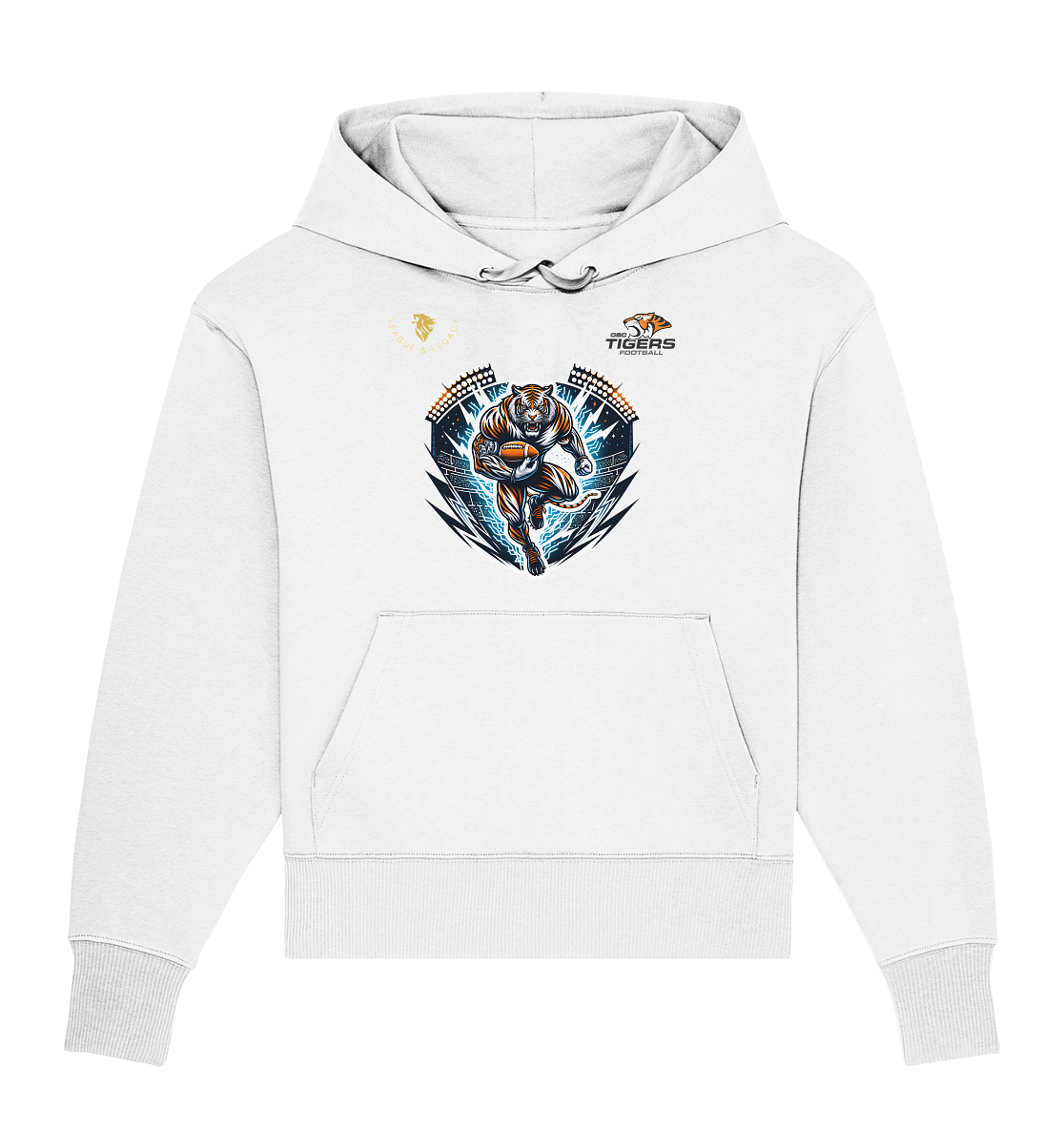 OSC TIGERS - Tiger im Stadion - Organic Oversize Hoodie