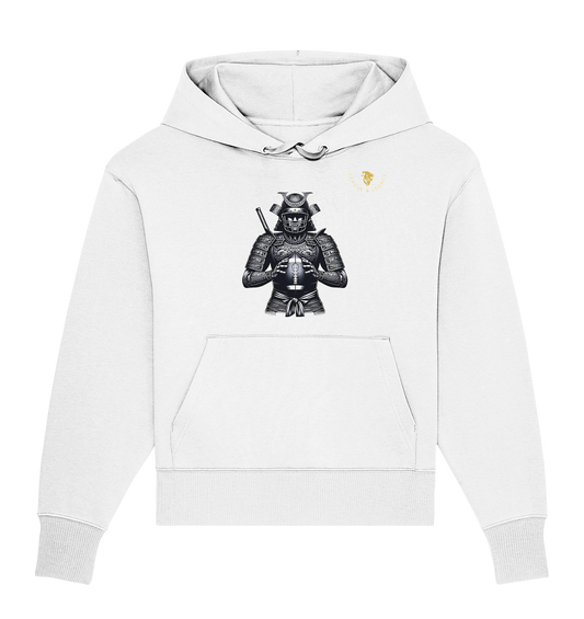 Samurai Football Player Oversize Hoodie - Organic Oversize Hoodie