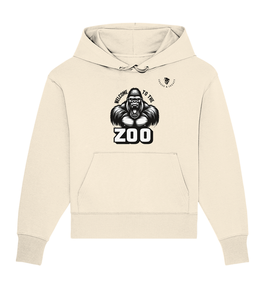 PHILLIP MOST - Welcome to the Zoo - Organic Oversize Hoodie