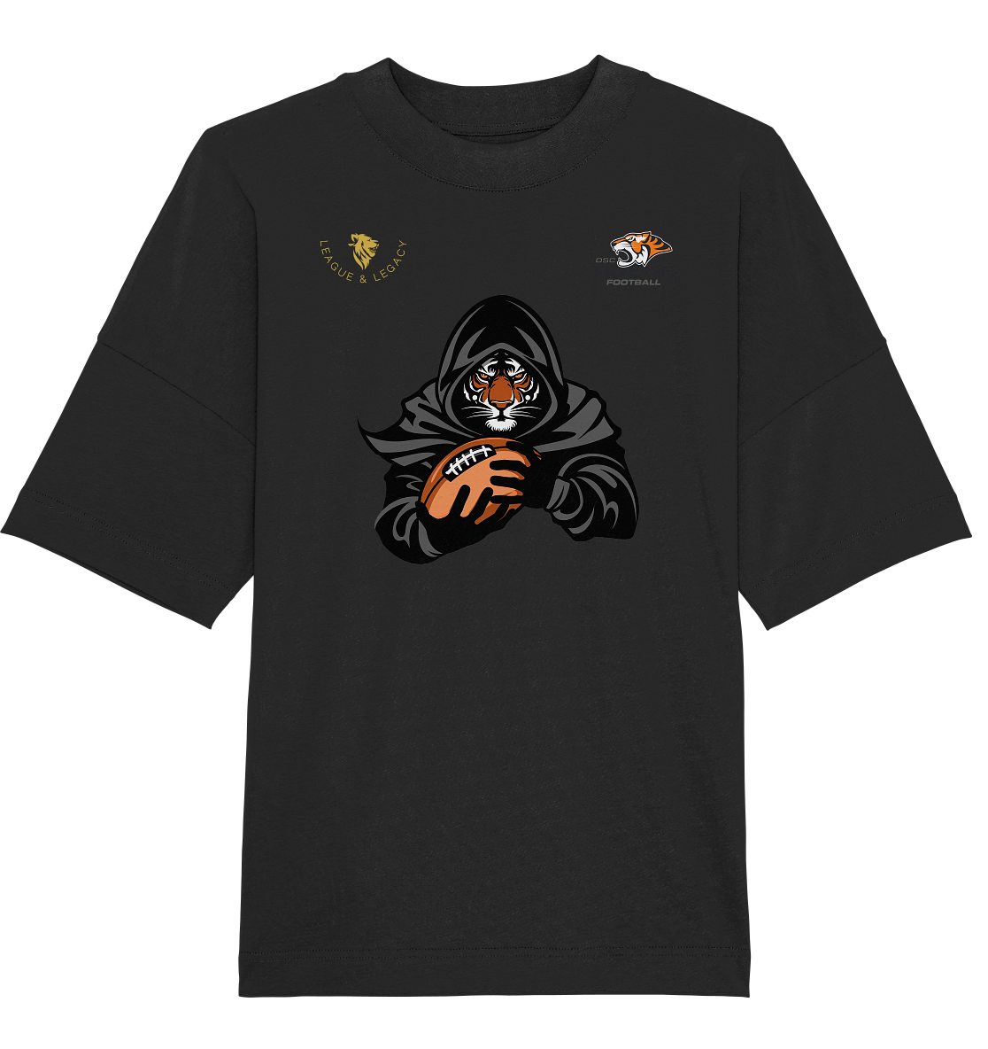 OSC TIGERS - Mystischer Tiger - Organic Oversize Shirt