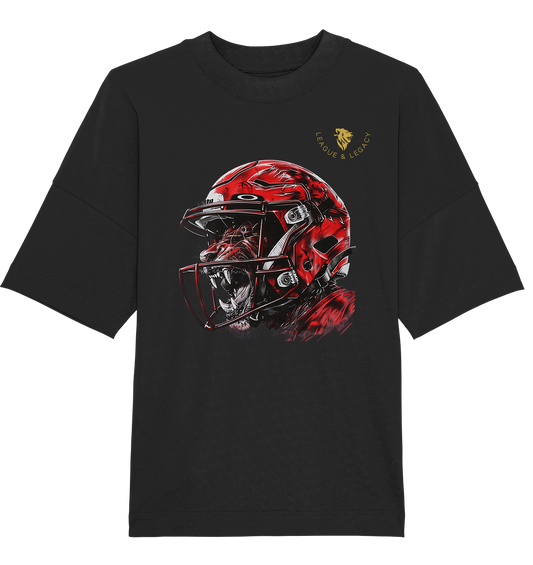 Red Lion Shirt - Organic Oversize Shirt