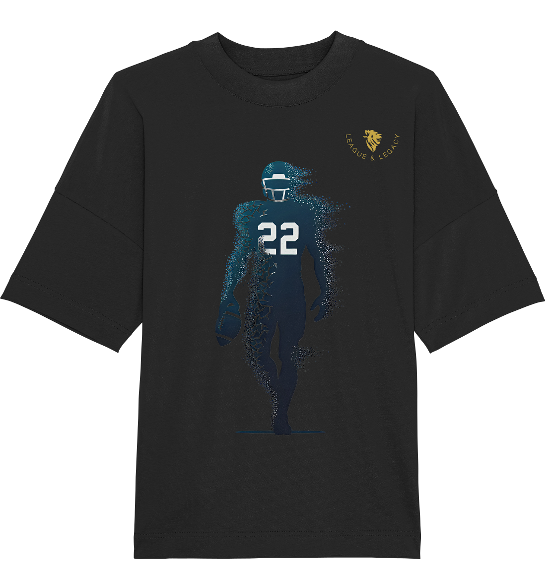 Dissolving Player Oversize - Organic Oversize Shirt