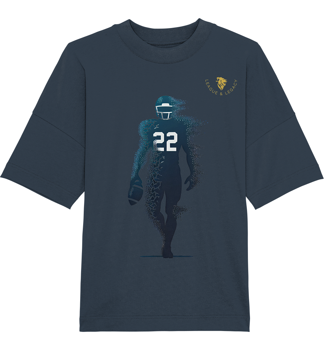 Dissolving Player Oversize - Organic Oversize Shirt