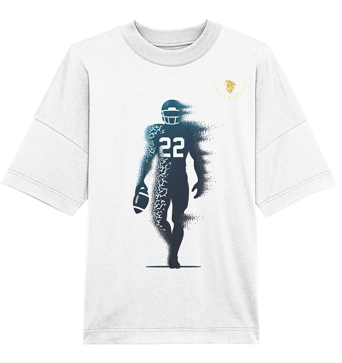 Dissolving Player Oversize - Organic Oversize Shirt