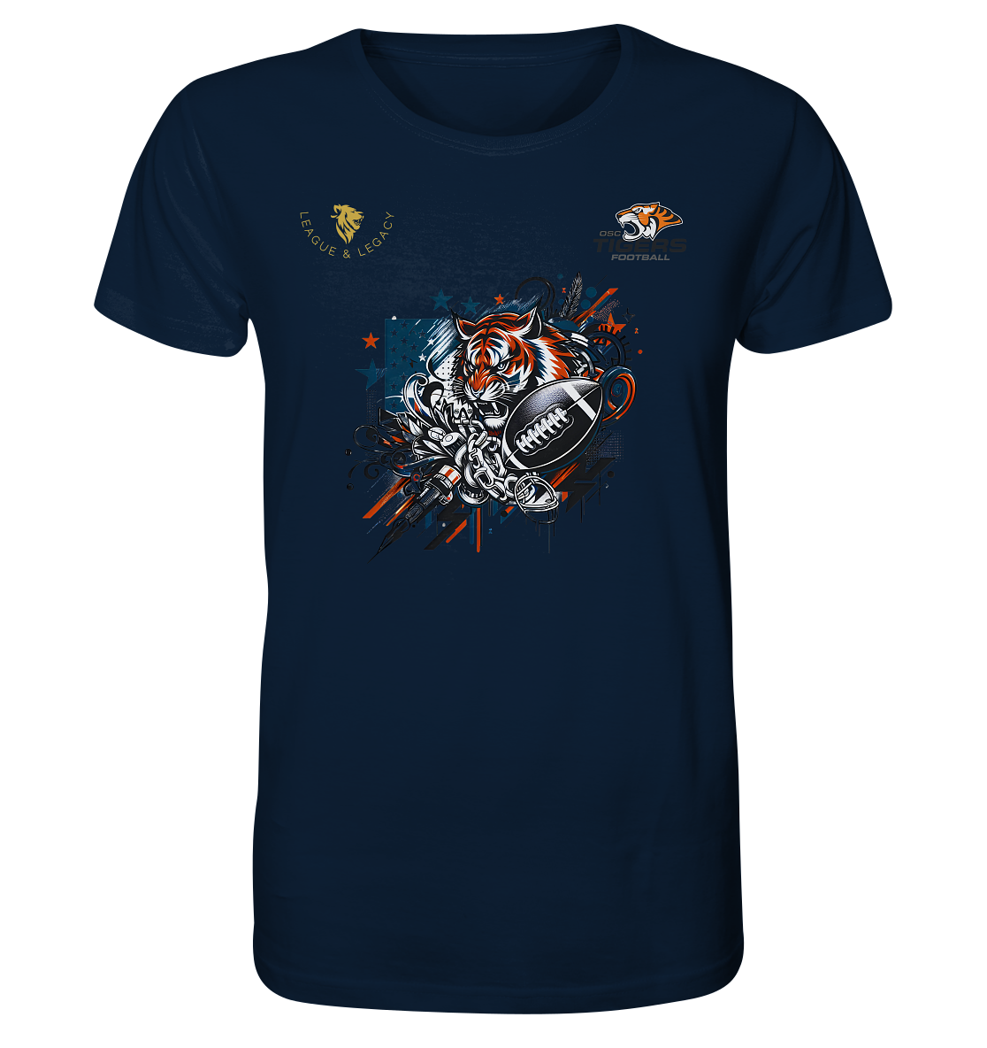 OSC TIGERS - Graffiti Tiger - Organic Shirt