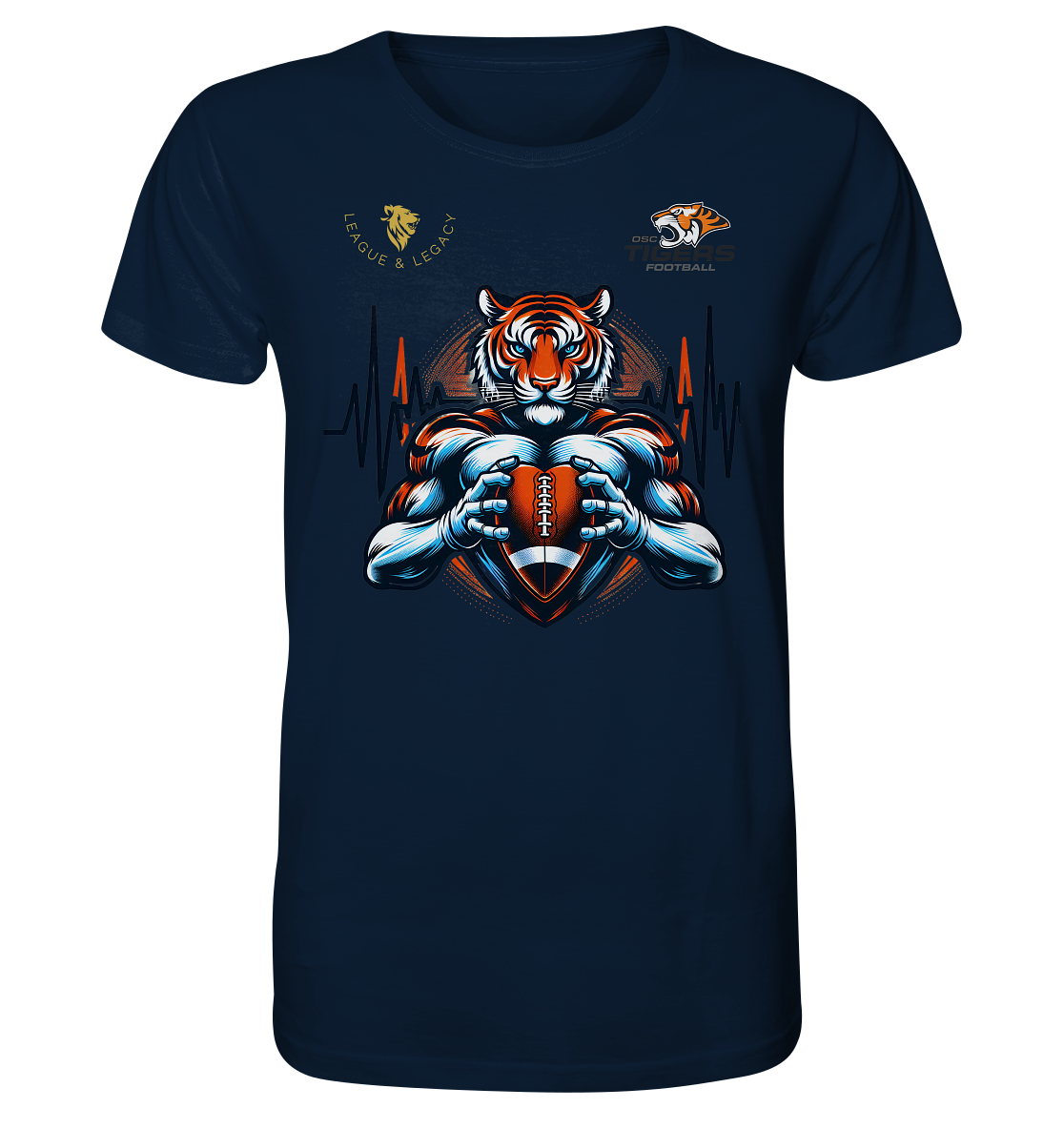 OSC TIGERS - Herzschlag Tiger - Organic Shirt