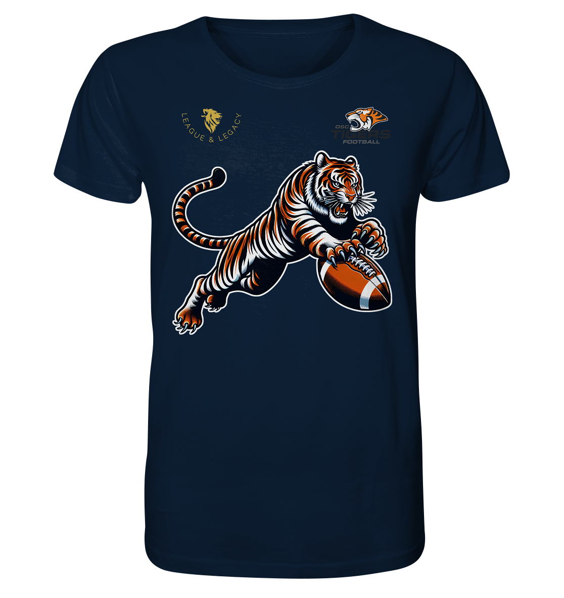 OSC TIGERS - Springender Tiger - Organic Shirt