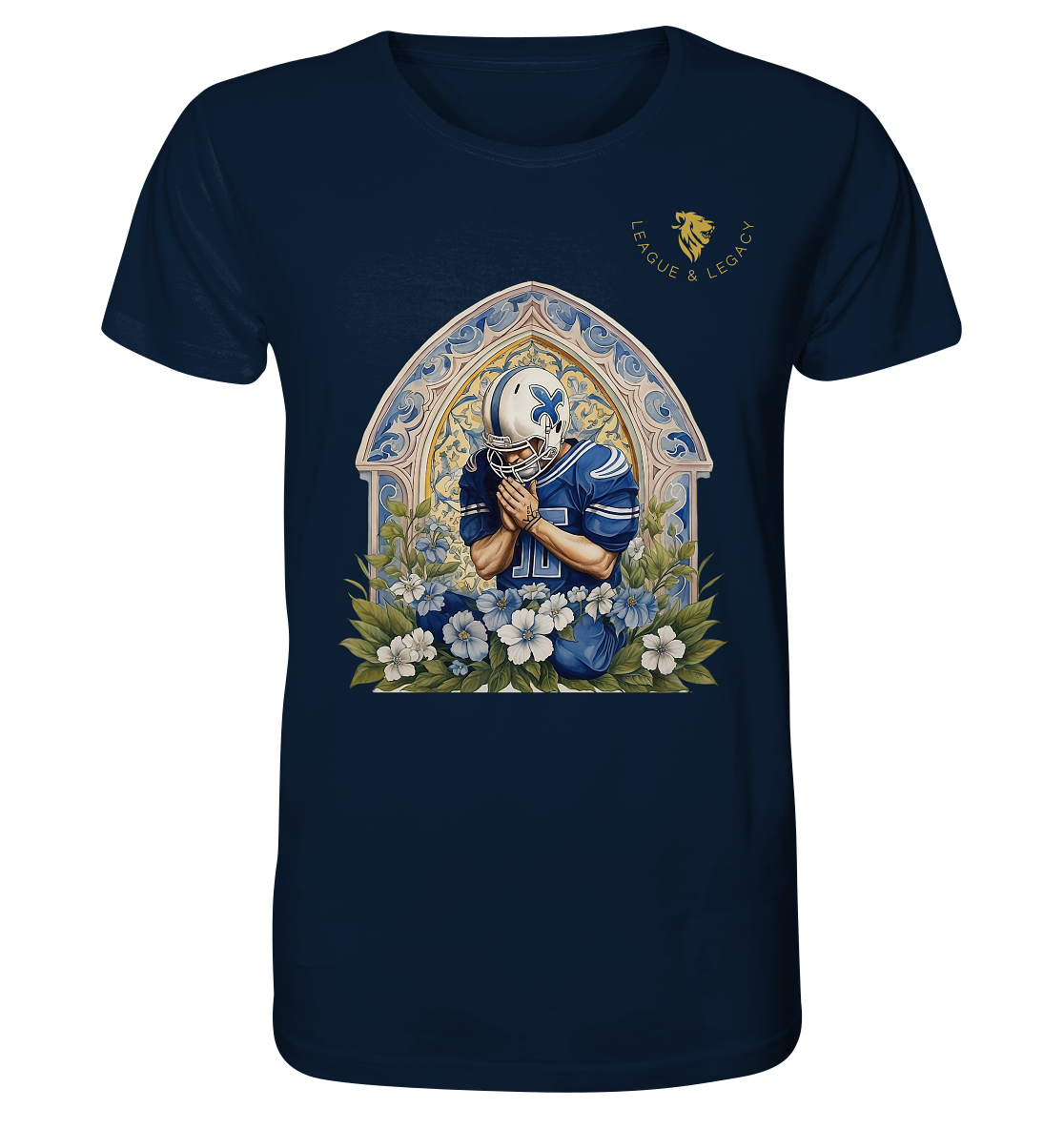 Football and Faith Shirt - Organic Shirt