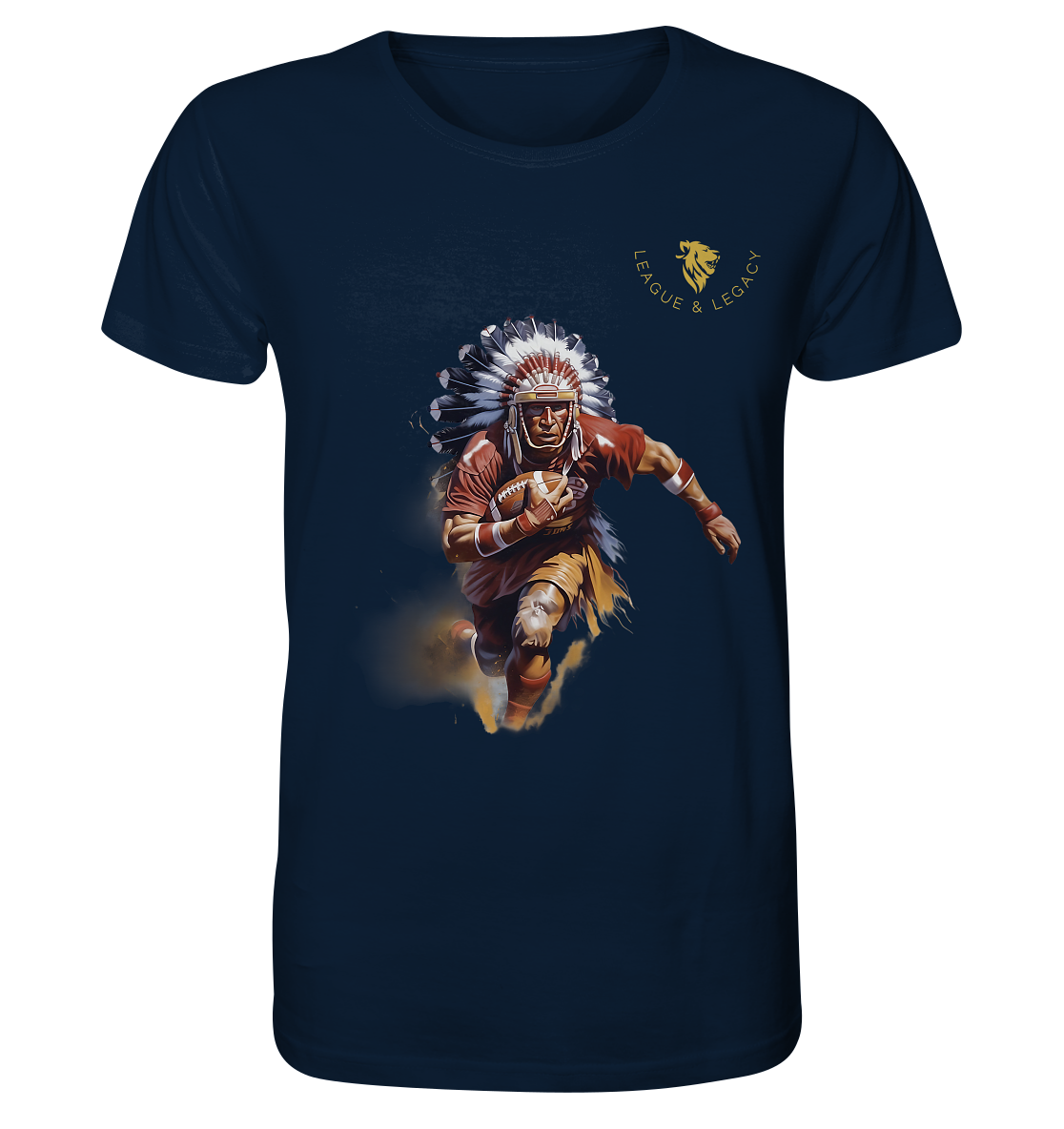 Indianer Football Player - Organic Shirt