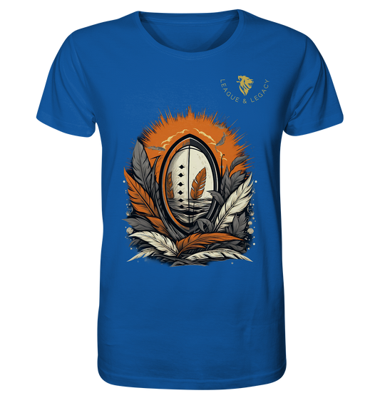 Football with Feathers Shirt - Organic Shirt