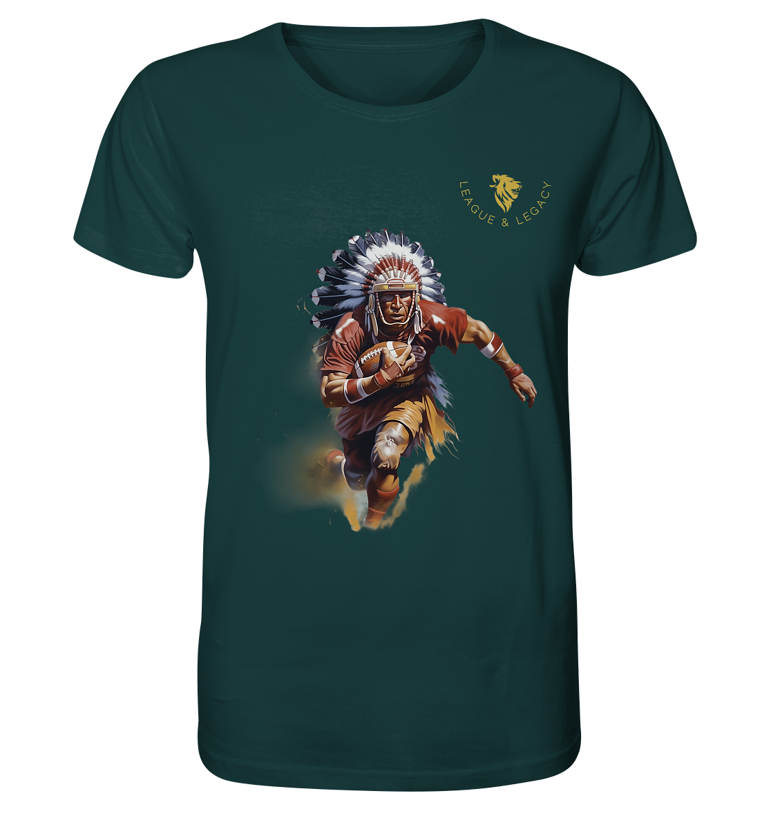 Indianer Football Player - Organic Shirt