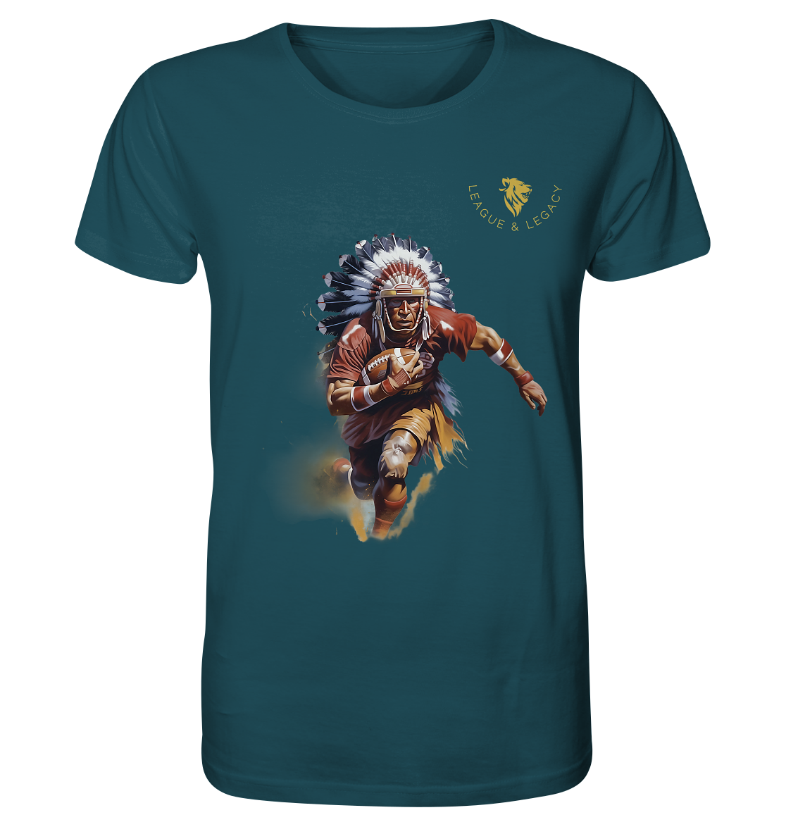 Indianer Football Player - Organic Shirt