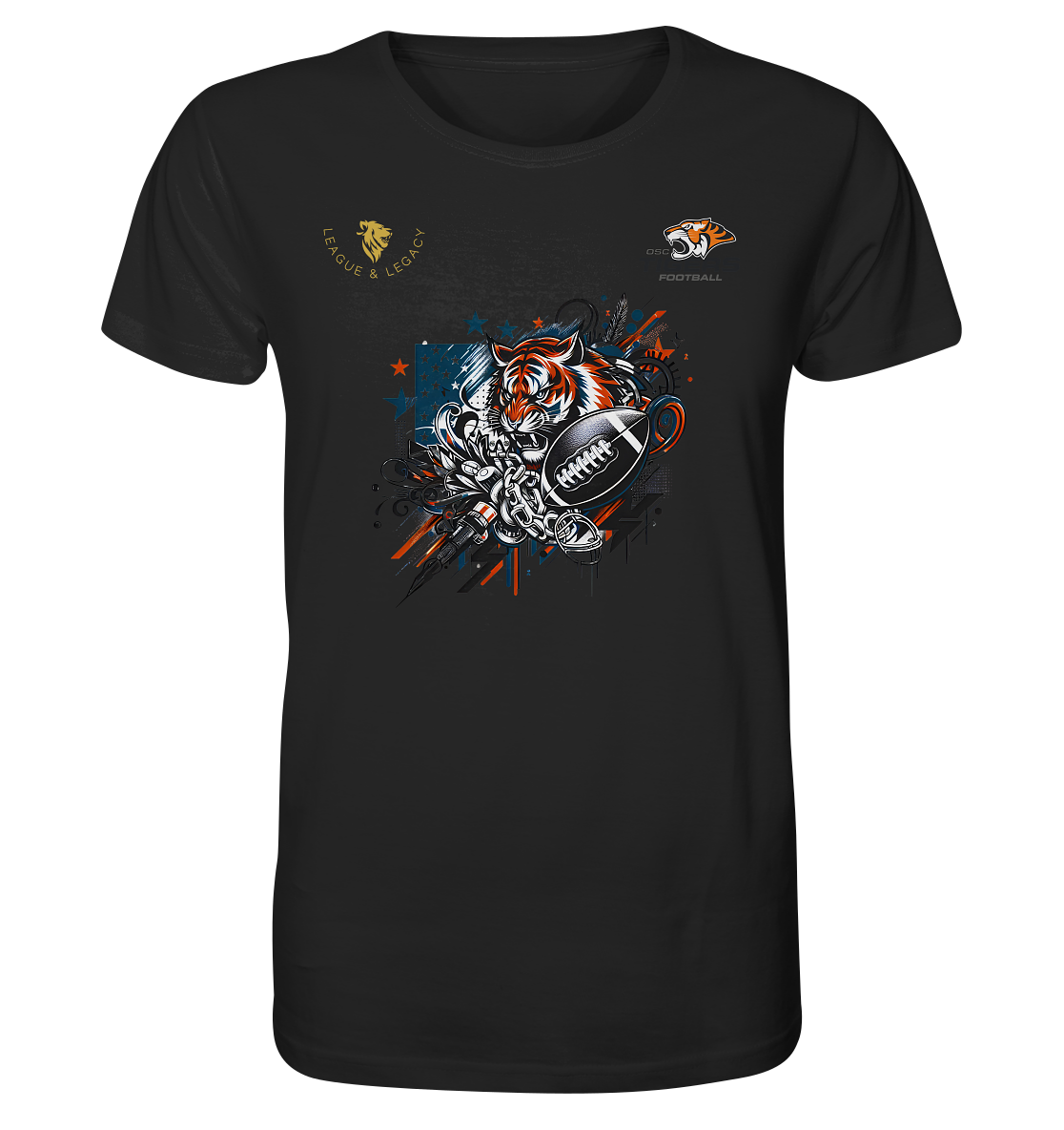 OSC TIGERS - Graffiti Tiger - Organic Shirt