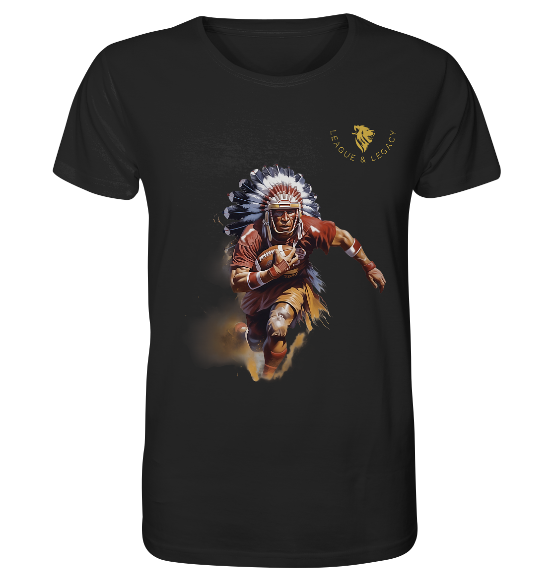 Indianer Football Player - Organic Shirt