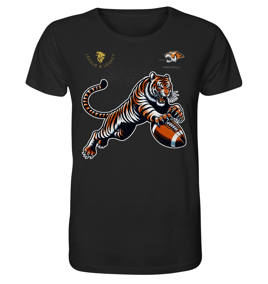 OSC TIGERS - Springender Tiger - Organic Shirt