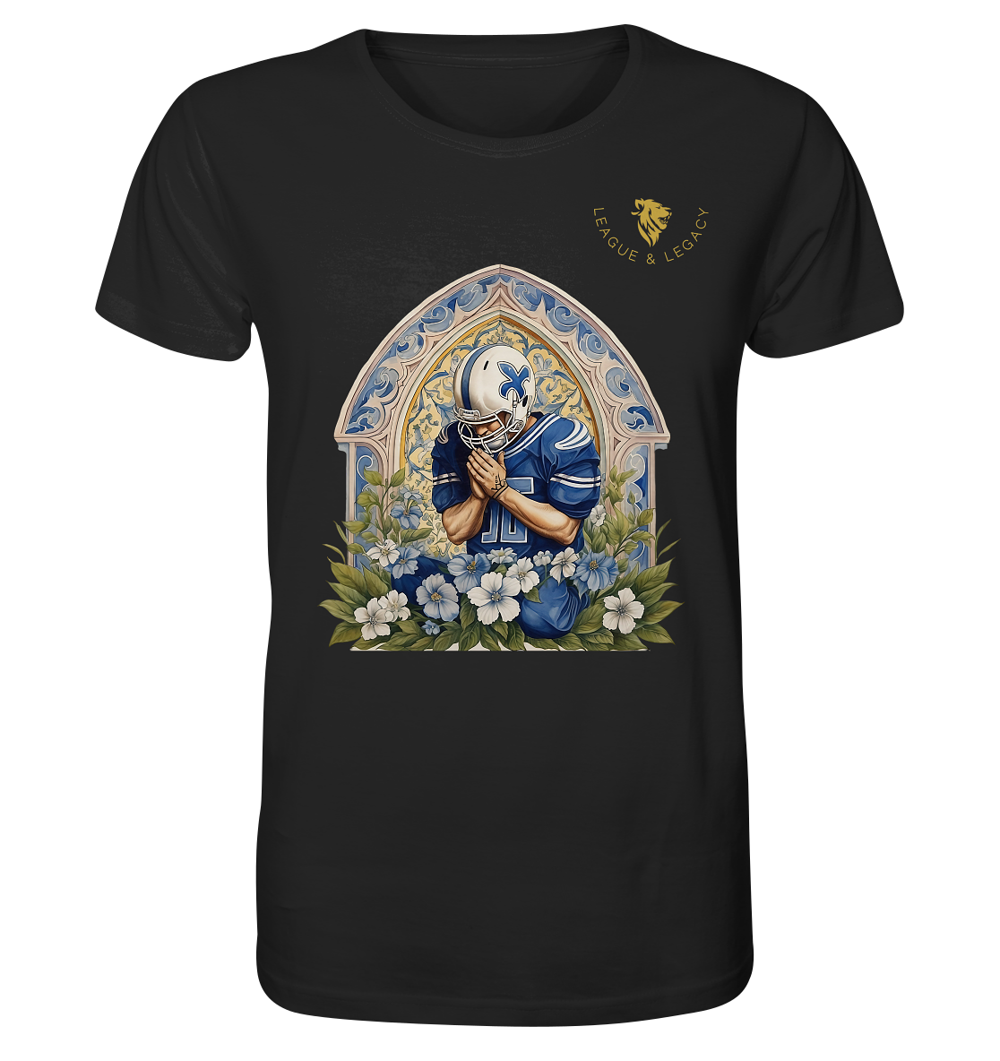 Football and Faith Shirt - Organic Shirt