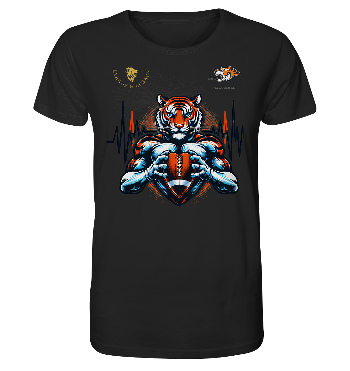 OSC TIGERS - Herzschlag Tiger - Organic Shirt