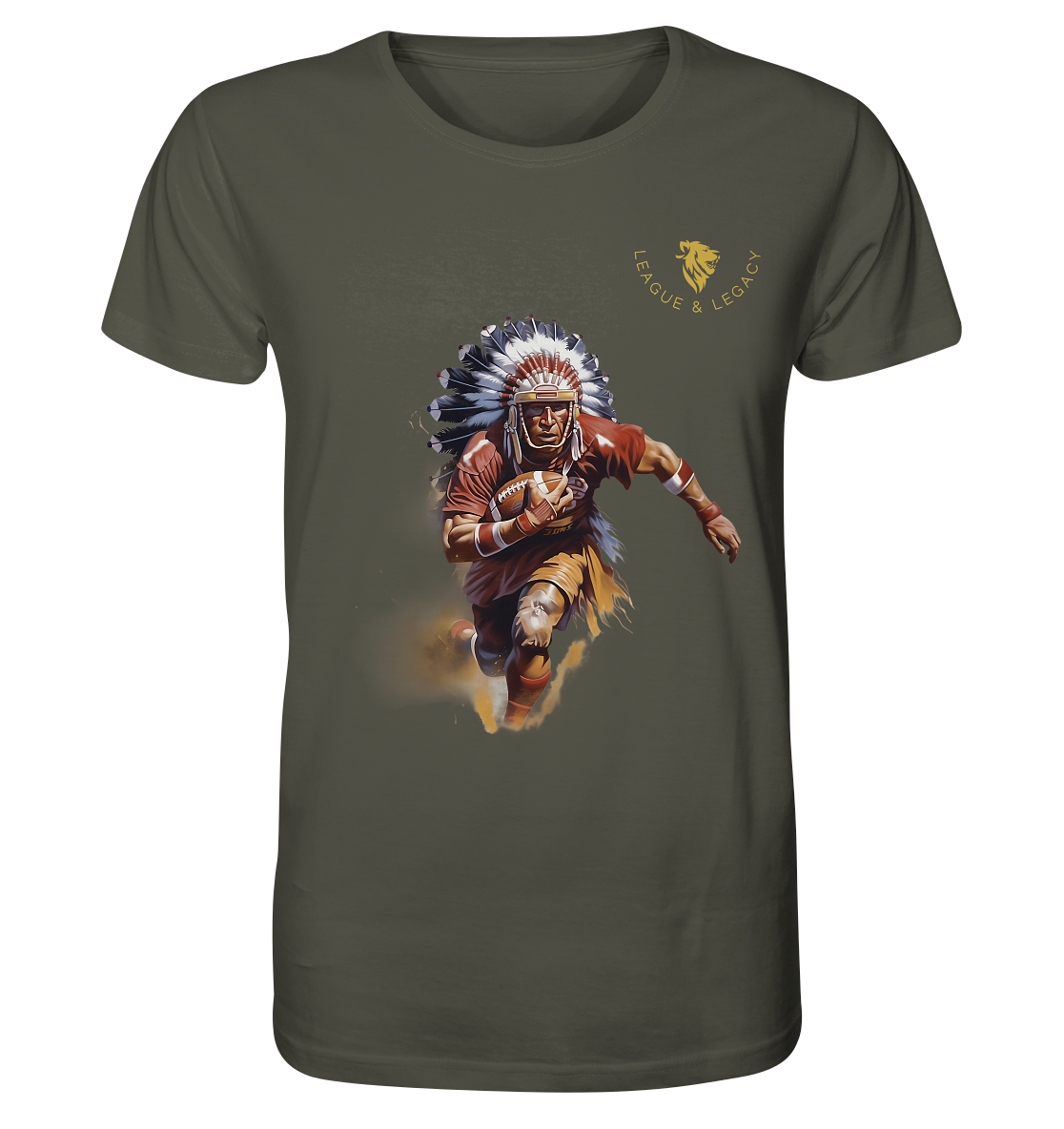 Indianer Football Player - Organic Shirt