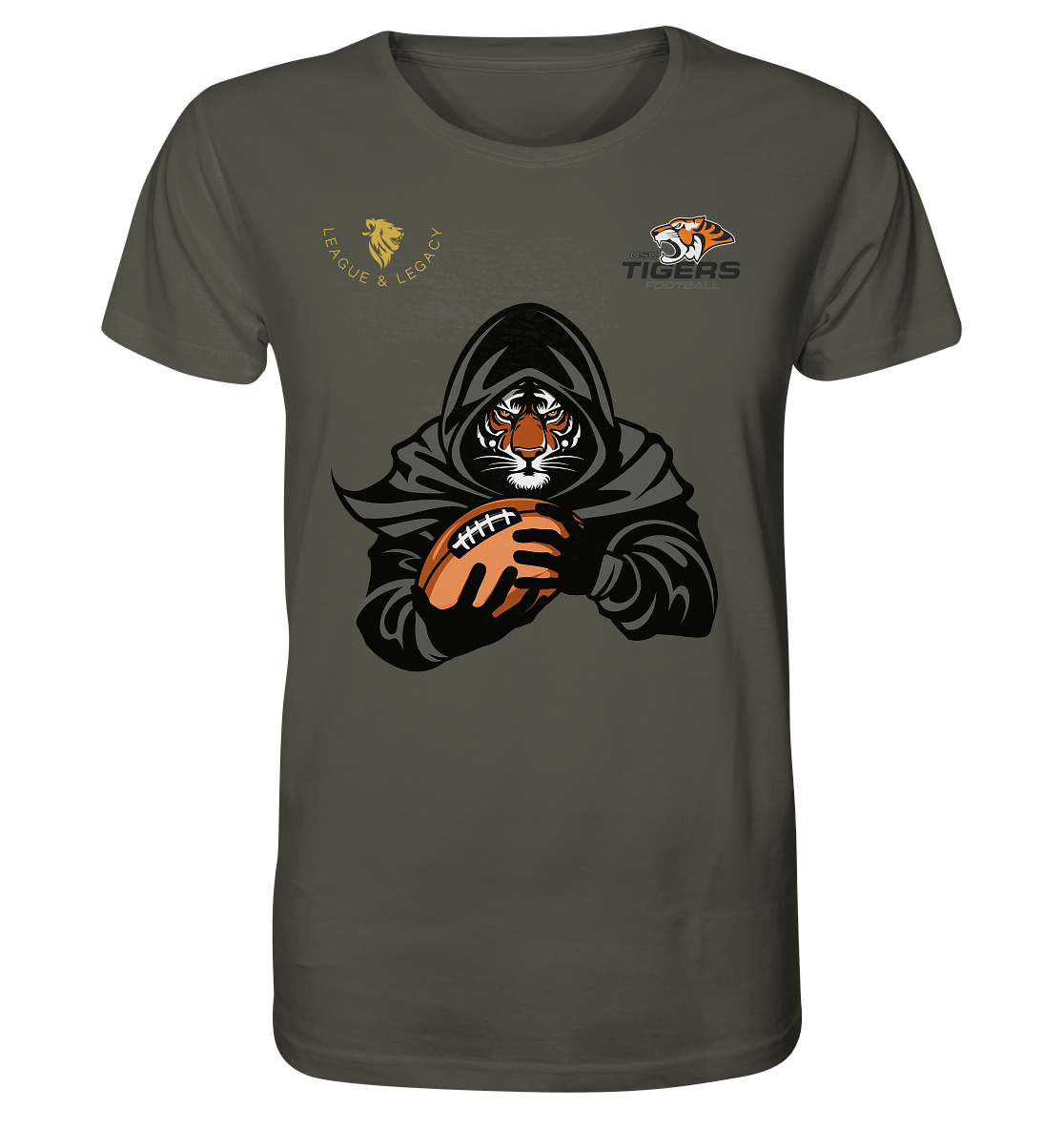 OSC TIGERS - Mystischer Tiger - Organic Shirt