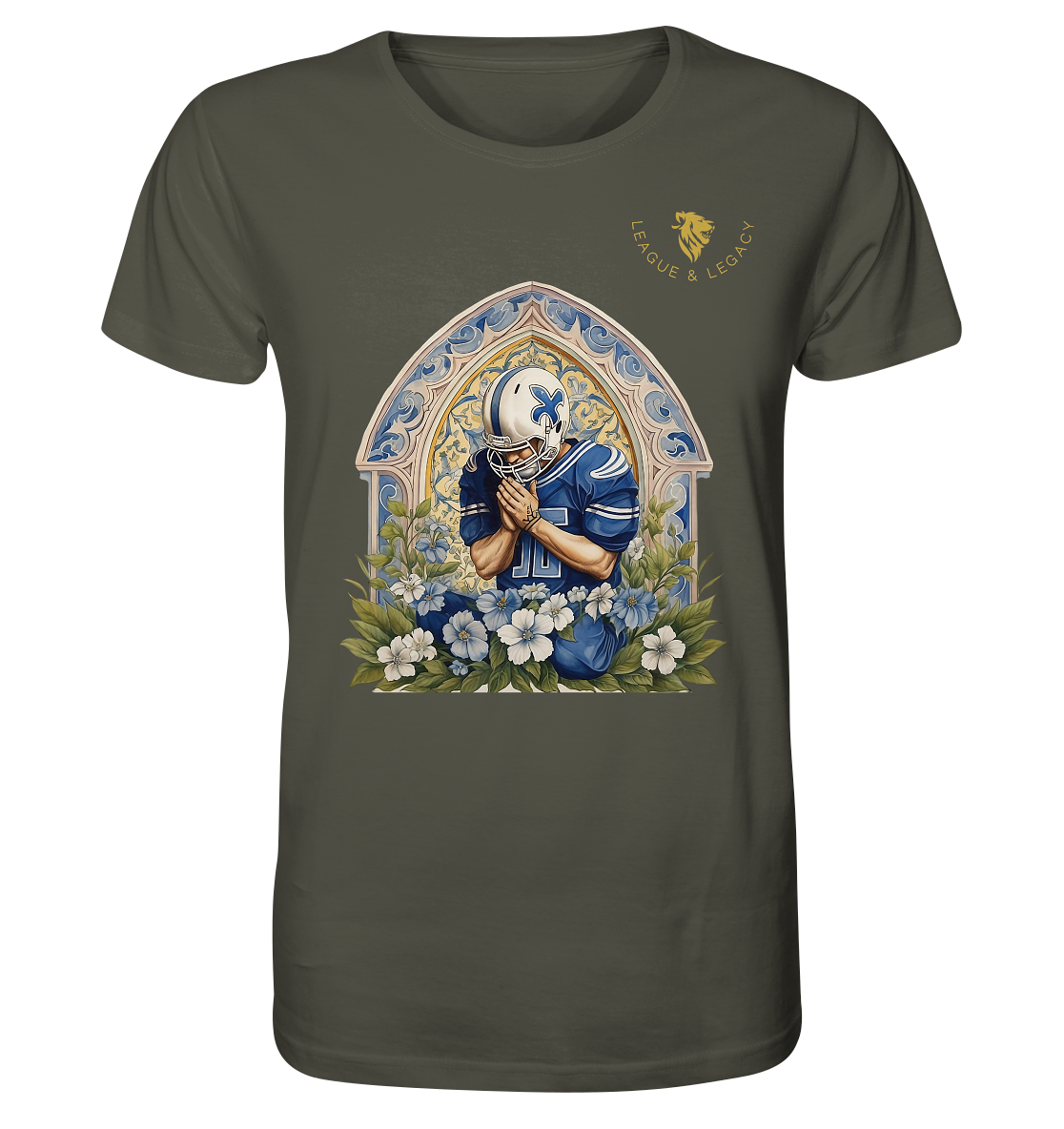 Football and Faith Shirt - Organic Shirt