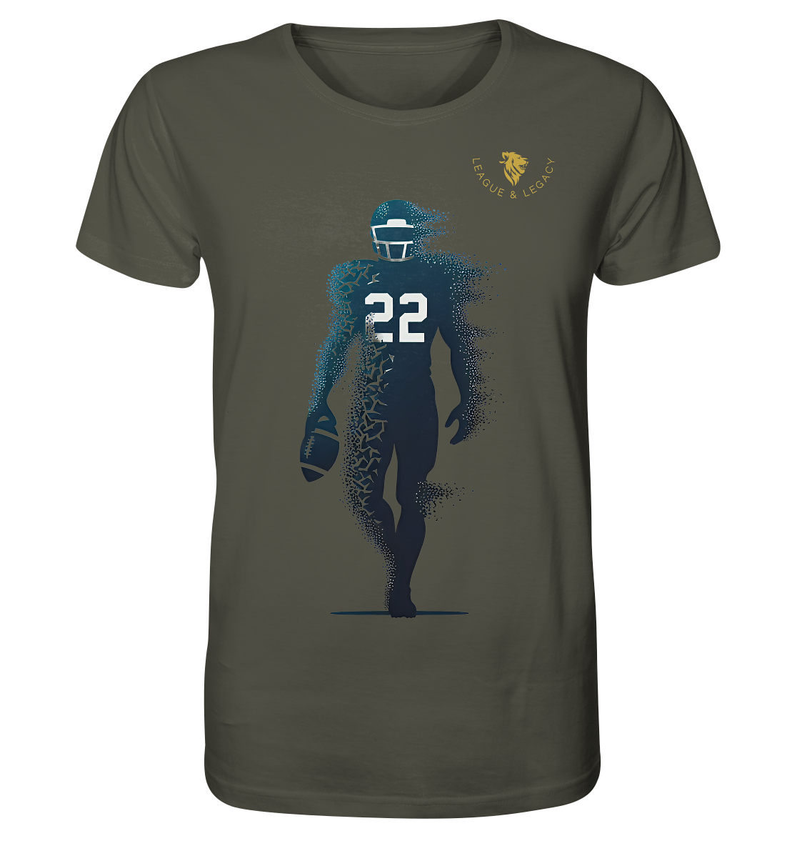 Auflösender Spieler Shirt - Organic Shirt