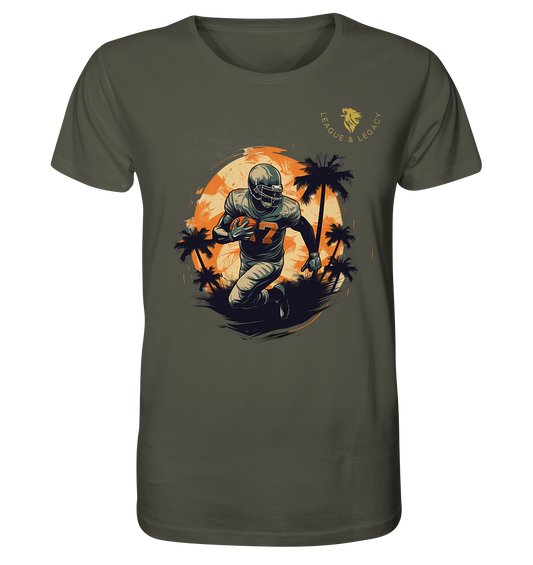 Football Player Summer Shirt - Organic Shirt