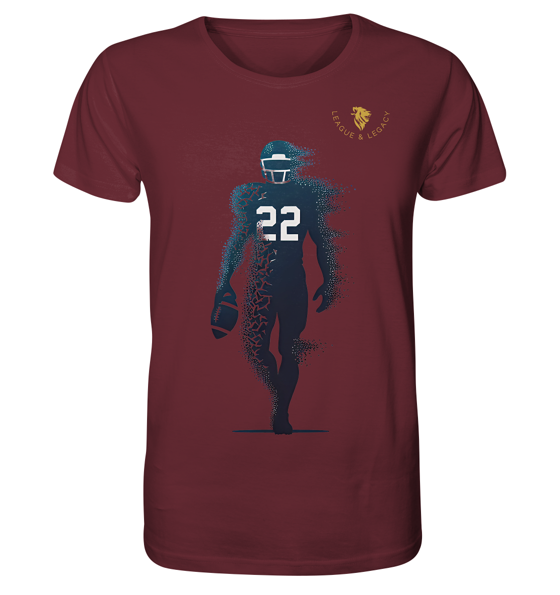 Auflösender Spieler Shirt - Organic Shirt