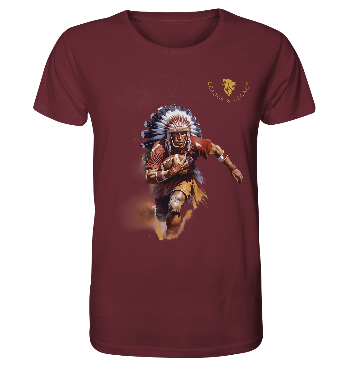 Indianer Football Player - Organic Shirt