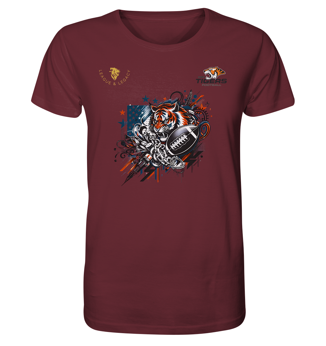 OSC TIGERS - Graffiti Tiger - Organic Shirt