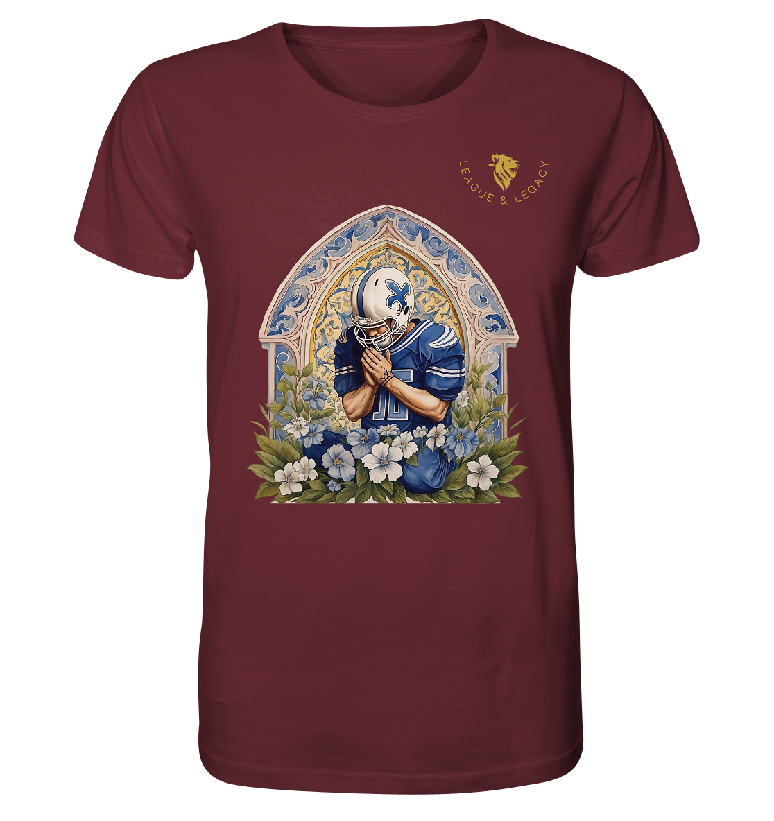 Football and Faith Shirt - Organic Shirt