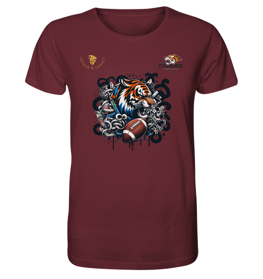 OSC TIGERS - Wild Graffity Tiger - Organic Shirt